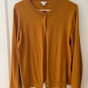 J. Crew Golden Cardigan